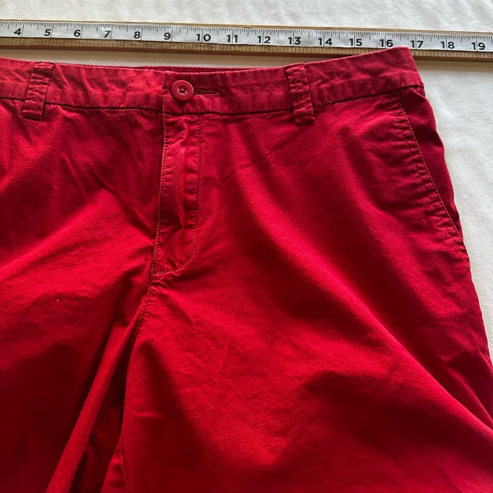 Liz Claiborne Red Casual Shorts Women’s Sz 10 - Picture 7 of 12